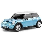 1:24 Scale Blue Mini Cooper S Radio Controlled Car