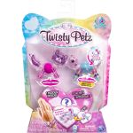 Twisty Petz 3 Pack Snugglie Terrier & Starflower Hippo