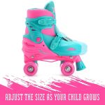 Xootz Pink Quad Skates- Small
