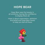 Mood Bears Hope Bear Mini Plush