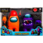 Among Us 4.5" Action Figures Orange and Purple 2 Pack