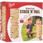 Garden Games Giant Wooden Stack 'n' Fall