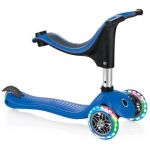 Globber Evo Blue 4 in 1 Scooter with Lights