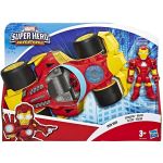 Superhero Adventures Iron Man Figure & Deluxe Vehicle