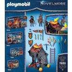 Playmobil Knights Burnham Raiders Fire Ram 70393
