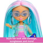 Barbie Extra Mini Minis Doll with Blue Glasses