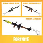 Fortnite Deluxe 6 Pack Metal Keychains Deluxe Pack