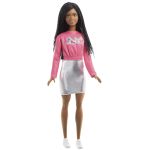 Barbie Camping Brooklyn Doll -Metallic Silver Skirt