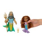 Disney Little Mermaid Ariel and King Triton Petite Gift Set
