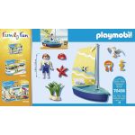 Playmobil Family Fun Beach Hotel Sailboat 70438