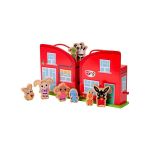 Bing Wooden Carry Along House with Characters