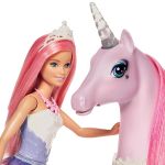 Barbie Dreamtopia Magic Touch Unicorn & Doll