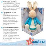 Peter Rabbit Bed Time Cuddles Nightlight Plush