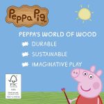 Peppa Pig Wooden School Bus