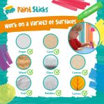 Paint Pop Paint Sticks - Giant Storage Tube 30 Sticks