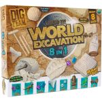 DIG Team Around the World Excavation 8 in 1 Kit