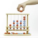 Marbles Wooden Newton Mix Game