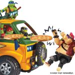 Teenage Mutant Ninja Turtles Mutant Mayhem Pizza Fire Delivery Van