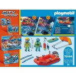 Playmobil City Action Sea Rescue: Kitesurfer Rescue with Speedboat 70144