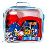 Sonic The Hedgehog 3 Piece Lunch Bag Set