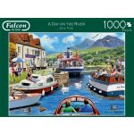 Falcon De Luxe A Day on the River 1000 Piece Puzzle