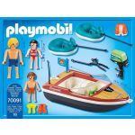 Playmobil 70091 Family Fun Speedboat with Tube Riders
