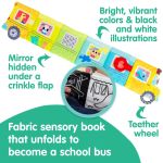 Lamaze Accordion Bus Soft Fold-out Book