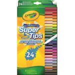 Crayola 24 Supertips Felt Tip Pen Markers