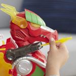 Power Rangers Playskool Heroes Red Ranger and Dragon Thunderzord Action Figure