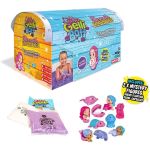 Zimpli Kids Gelli Baff Glitter Mermaid Treasure  Chest Box -PURPLE GLITTER