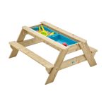 TP Deluxe Wooden Picnic Table Sandpit