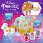 Disney Princess Cinderella's Wooden Pumpkin Carriage