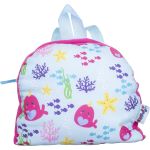 Zipstas Snuggle Pals Cuddly Narwhal 2in1 Reversible Backpack
