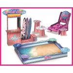 Barbie Magic Glitter Surf & Sand Doll Playset