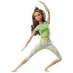 Barbie Made to Move Doll - Green Top