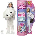 Barbie Cutie Reveal Snowflake Sparkle Polar Bear Costume Doll