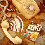 Uno Iconic 1970's Card Game