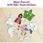 Skillmatics Peel & Press Foil Fun - Unicorns & Princesses