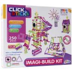 Click Sticks Glitter Imagi-Build 250 Piece Construction Set