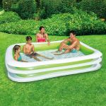 Summer Waves Deluxe 8.6ft Family Rectangular Pool