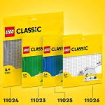 LEGO Classic Grey Building Baseplate 11024
