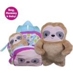 Zipstas Families Cuddly Sloth 3in1 Reversible Backpack