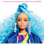 Barbie Extra Blue Curly Hair Doll