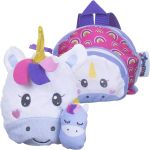 Zipstas Families Cuddly Unicorn 3in1 Reversible Backpack