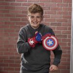 Marvel Avengers Captain America Nerf Power Moves Shield Sling