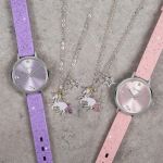 Tikkers Best Friends Watch and Unicorn Necklace Set
