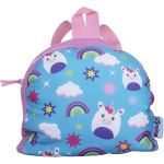Zipstas Snuggle Pals Cuddly Unicorn 2in1 Reversible Backpack