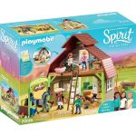 Playmobil 70118 Spirit Barn with Lucky, Pru and Abigail