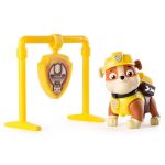 Paw Patrol Action Pack Pup & Badge Rubble Pull Back Up