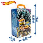 Hot Wheels Monster Trucks Tin Storage Case